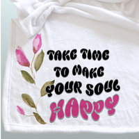 A self-care inspirational gift to remind someone to take time to make their Soul happy.