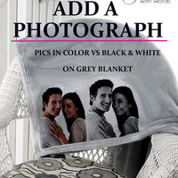 This personalized throw blanket is perfect for someone feeling overwhelmed and needs a hug and needs to remember to straighten their crown