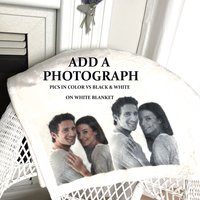 A gift of gratitude and hugs on a cozy fleece blanket for friends.