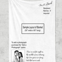 This personalized throw blanket is perfect for someone feeling overwhelmed and needs a hug and needs to remember to straighten their crown