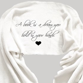 Personalized scarf, fleece scarf, gift for book lover, personalized fleece scarf, Christmas Gift, custom scarf, words scarf