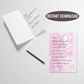 A digital greeting card for Mother's Day, you are warm hugs