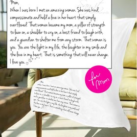 Most popular gift for Mom, Personalized Throw Blanket, Mother's Day Gift, words for Mom, word blanket, when I was born, Thank you Gift Mom