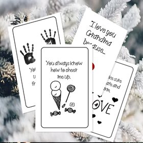 Digital Grandma affirmation, Christmas message cards to tell Grandma all the reasons you love her, Christmas gift for Grandma