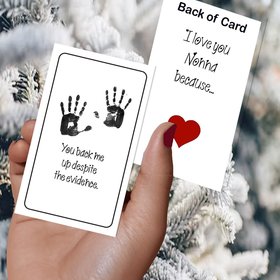 Digital Printable Nonna affirmations, Christmas message cards to tell Nonna all the reasons you love her, Christmas gift for Nonna.