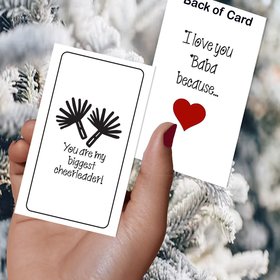 Digital Printable Baba affirmation cards, Christmas message cards to tell Baba all the reasons you love her, Christmas gift for Baba.
