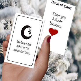Digital Printable Kokum affirmation cards, Christmas message cards to tell Kokum all the reasons you love her, Christmas gift for Kokum.