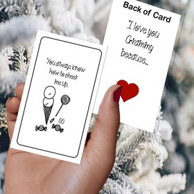 Digital Printable Grammy affirmation cards, Christmas message cards to tell Grammy all the reasons you love her, Christmas gift for Grammy.