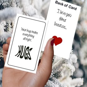 Digital Printable Oma affirmation cards, Christmas message cards to tell Oma all the reasons you love her, Christmas gift for Oma.